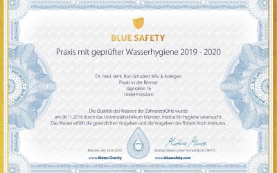 Hygiene ist das A und O – auch beim Wasser!